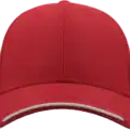 Casquette Atlantis Estoril personnalisable avec visière contrastée marquage logo entreprise Pilou Shop 64 rouge