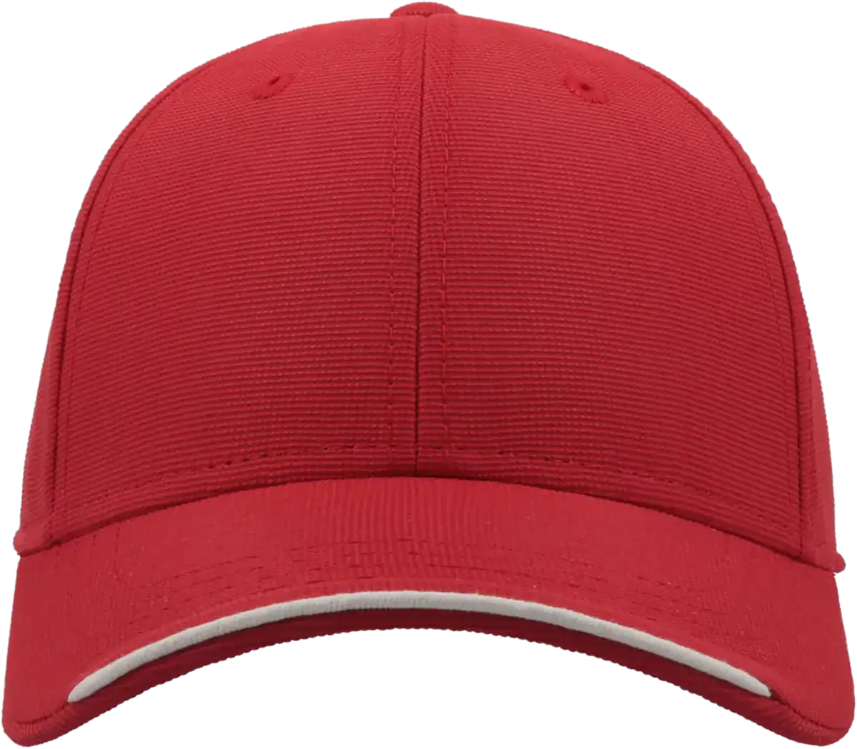 Casquette Atlantis Estoril personnalisable avec visière contrastée marquage logo entreprise Pilou Shop 64 rouge