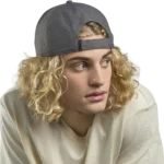 Casquette Atlantis Estoril personnalisable avec visière contrastée marquage logo entreprise Pilou Shop 64 fermeture a scratch