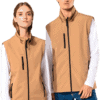 Gilets beige sans manches Kariban unisexes