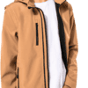 Veste beige à capuche pour homme Kariban
