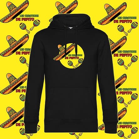Sweat à Capuche qualité Premium Les Créations de Pépito