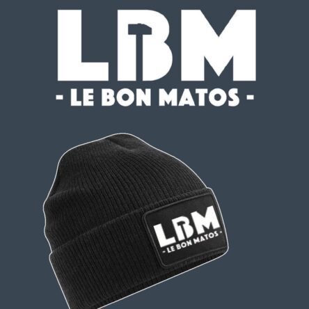 bonnet avec patch amovible