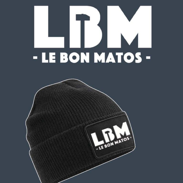 bonnet avec patch amovible