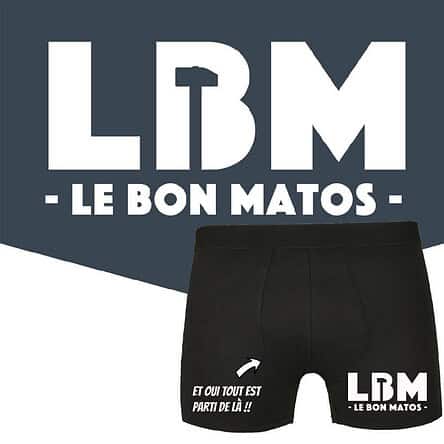 boxer sous vetement humour lbm