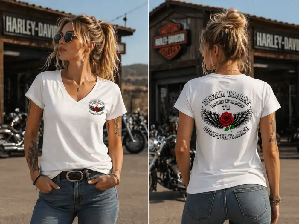 tee shirt lady dream vallée chapter france