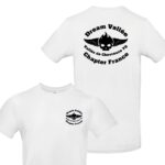 tee shirt homme dream vallée chapter france T-shirt blanc Dream Vallée Vallée de Chevreuse 78.