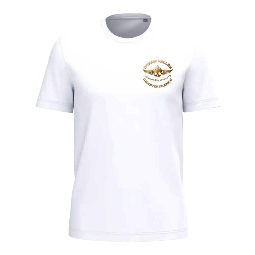 TSHIRT BLANC DREAM VALLEE CHAPTER FRANCE HARLEY DAVIDSON