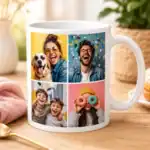 mug personnalisé photo collage famille cadeau personnalisé mug avec photos impression haute qualité