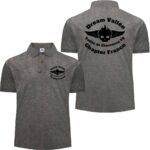 Polo gris Dream Vallée Chevreuse Chapter France.