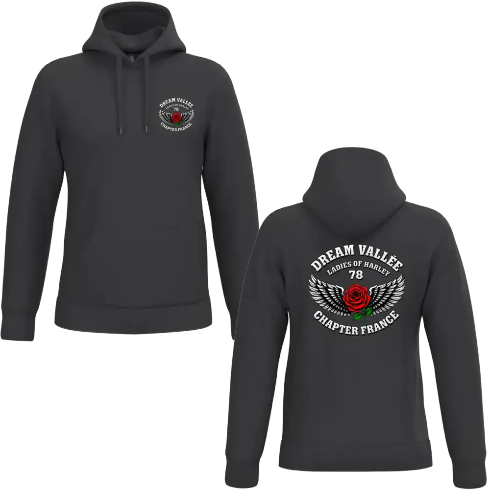 sweat à capuche FEMME premium hoodies dream vallée chapter france