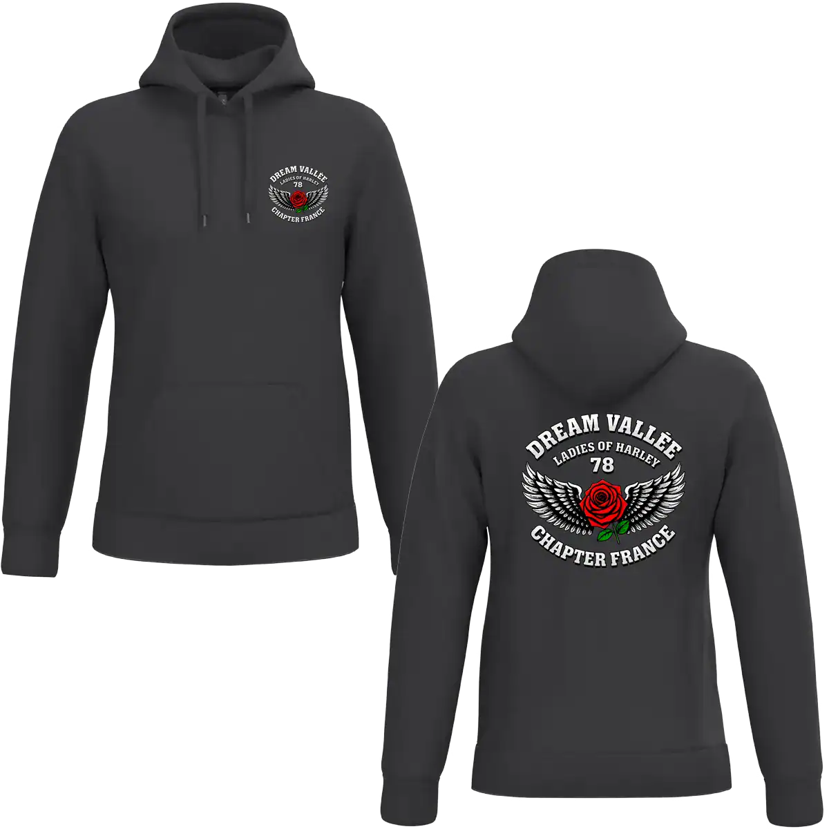 sweat à capuche FEMME premium hoodies dream vallée chapter france