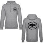 Sweat capuche Dream Vallée gris.