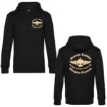 Sweatshirt noir avec logo Dream Vallée.