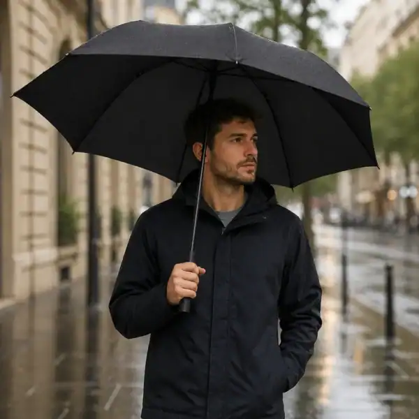 parapluie personnalisé résistant – impression premium logo texte ou image