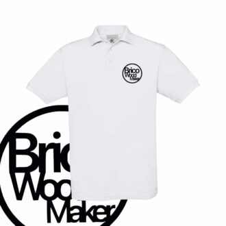 polo safran BRICO WOOD MAKER blanc