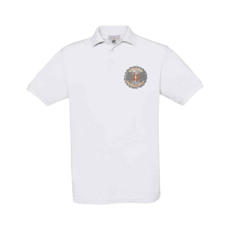 polo safran blanc L'ATELIER DE JP