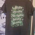 t-shirt dos cheerleading snake cheer team