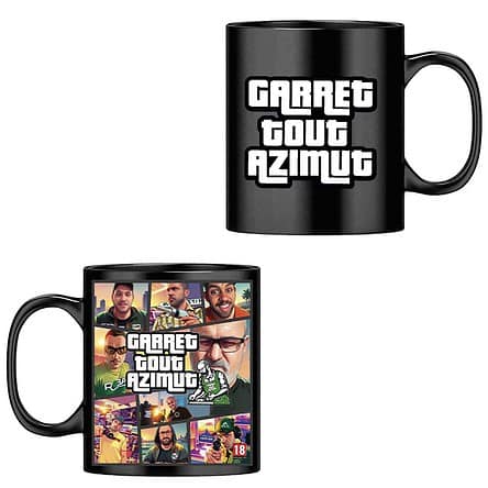 mug gta garret tout azimut deadpohl lbm bois d'artegus matt bricole, brico wood maker making flof robax