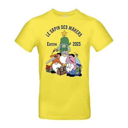 tee shirt sapin des makers les creations de pepito edotion noel 2023