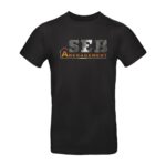 T-shirt noir avec logo SEB Aménagement