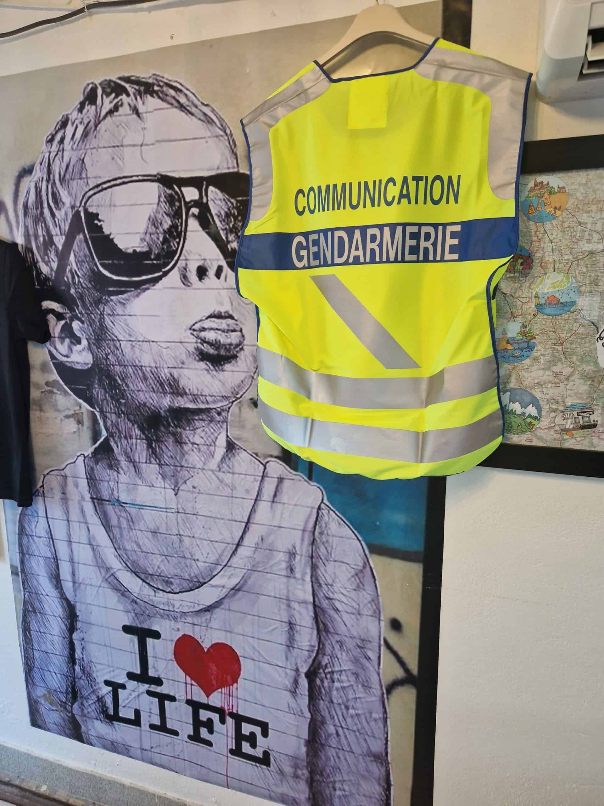 DTF – chasuble gendarmerie