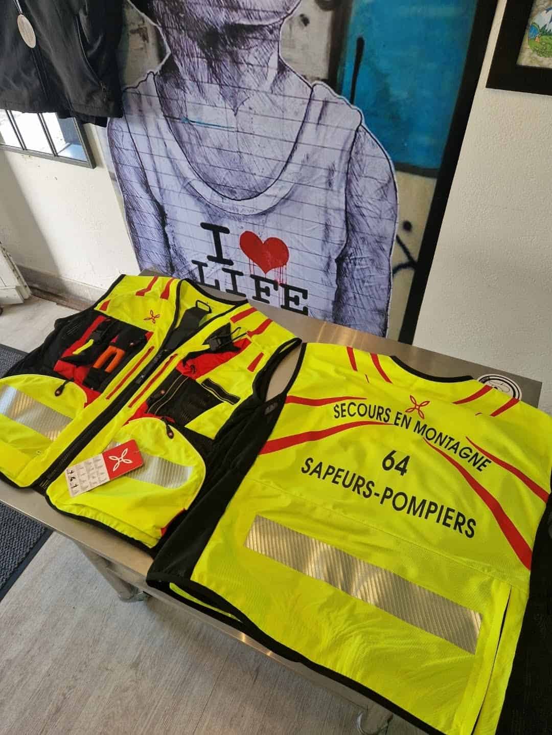 DTF – gilet sapeur pompier