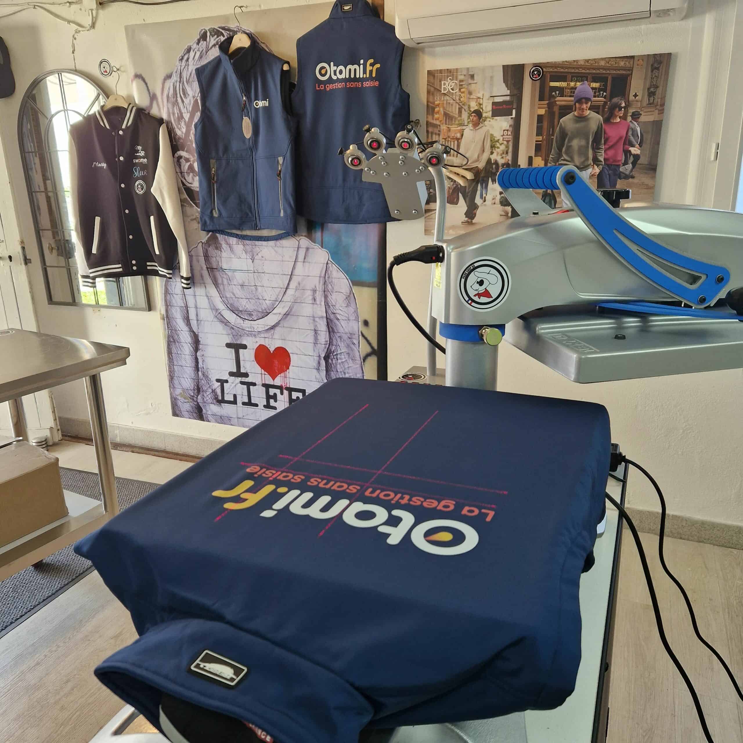 DTF – softshell logo Otami