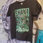 T-shirt SNAKE CHEER Allstars avec motif serpent.