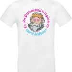 t shirt homme blanc drôle béarn “henri iv certifié professionnel de la galanterie”