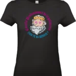 t shirt femme noir drôle béarn “henri iv certifié professionnel de la galanterie”