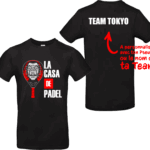 T-shirts personnalisables padel La Casa de Padel