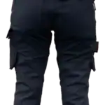 Pantalon de travail noir vu de dos