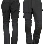 pantalon femme ilkkott ap30 noir avec genouilleres epi professionnel