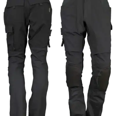 pantalon femme ilkkott ap30 noir avec genouilleres epi professionnel