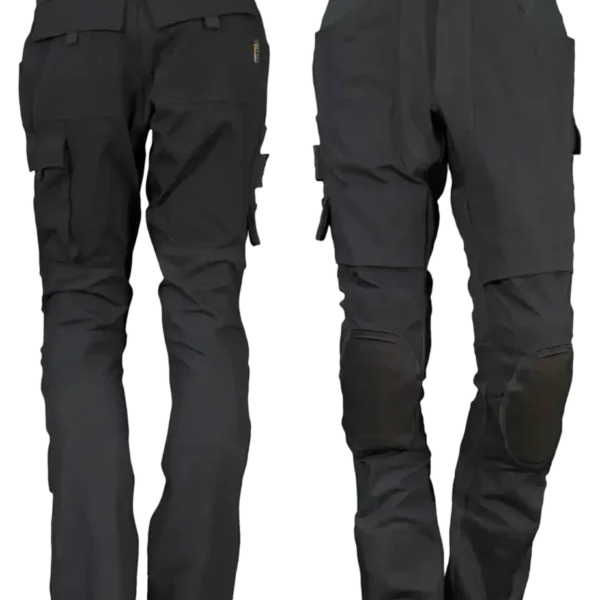 pantalon femme ilkkott ap30 noir avec genouilleres epi professionnel
