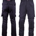 Pantalon de travail noir avec poches et renforts