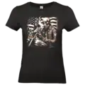 t shirt biker skull rider style usa impression dtf premium pilou shop 64