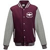 Veste varsity bordeaux et grise Dream Vallée