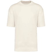 T-shirt blanc à manches courtes.