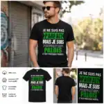 t shirt humour – supporter palois 💚🤍