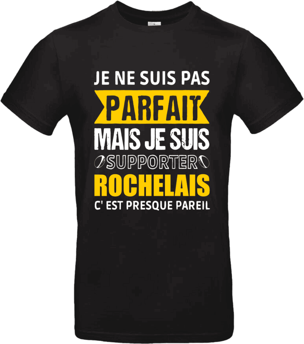 T-shirt humoristique de supporter rochelais.