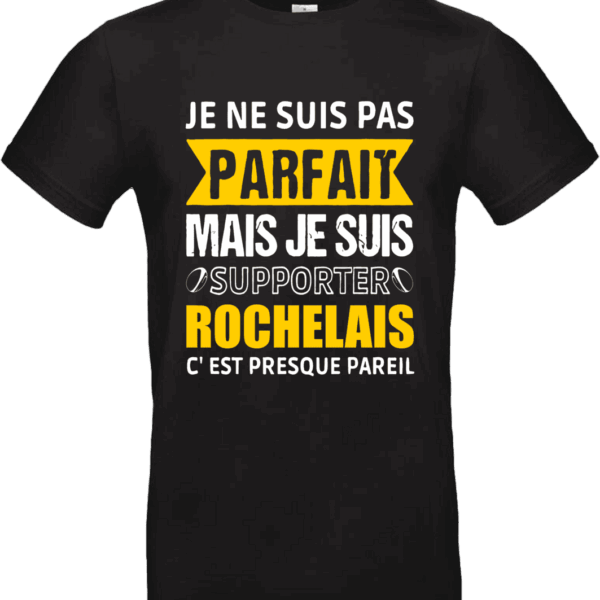 T-shirt humoristique de supporter rochelais.