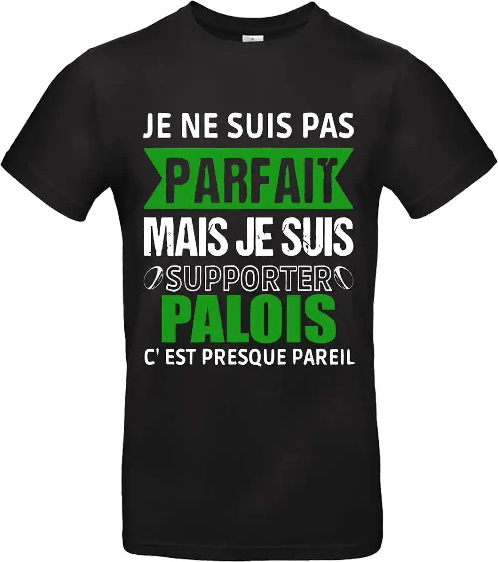 t shirt humour – supporter palois 💚🤍