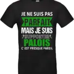 t shirt humour – supporter palois 💚🤍