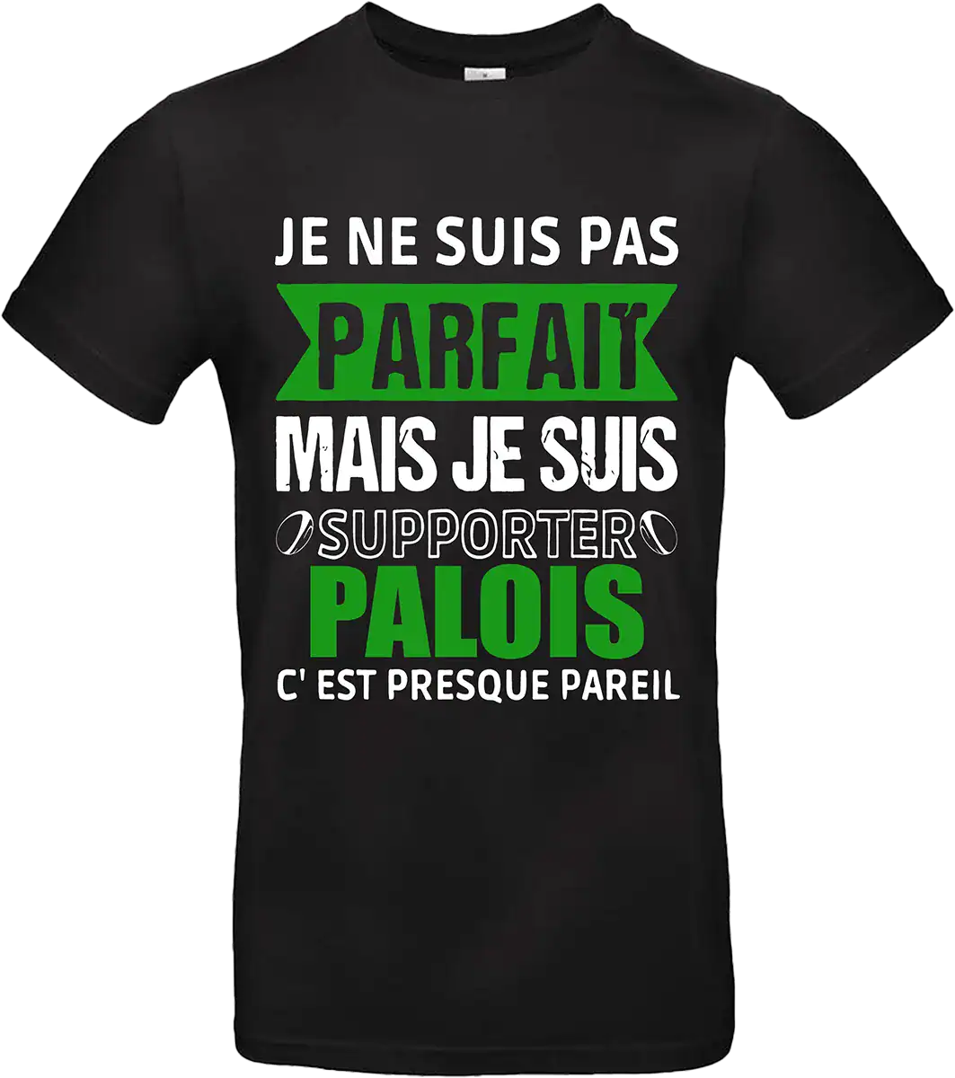t shirt humour – supporter palois 💚🤍