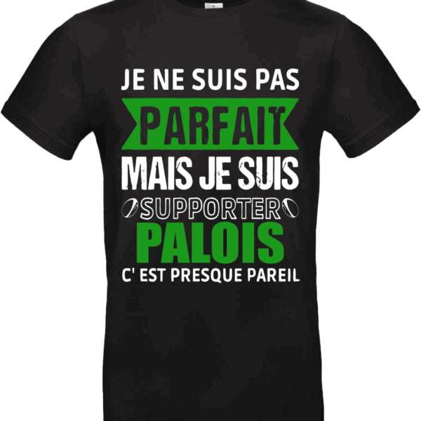 T-shirt humour supporter paloïs, texte drôle français.