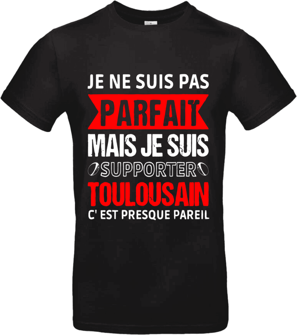 T-shirt supporteur toulousain rugby humour