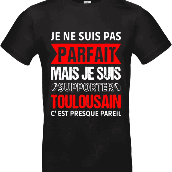T-shirt supporteur toulousain rugby humour