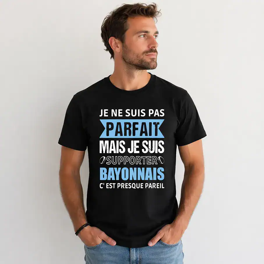 t shirt supporter bayonnais humour rugby